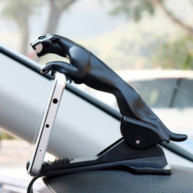 Jaguar HUD Car Phone Adjustable 360 Clip Holder